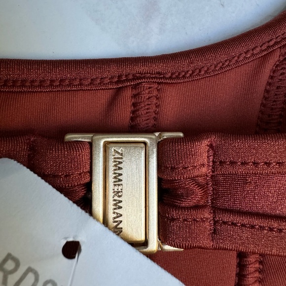 ZIMMERMANN
Brown Alight Bikini Top size 0 new with tags fits US 4 Retail $275 - Picture 10 of 14